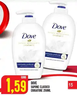 Al Discount Dove sapone classico erogatore offerta