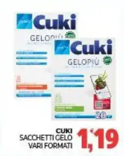 Eté Cuki sacchetti gelo offerta