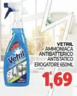 Eté Vetril ammoniaca antibatterico antistatico erogatore offerta