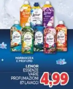 Eté Lenor essenze varie profumazioni, 87 lavaggi offerta