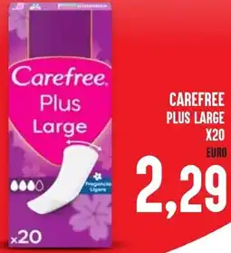 Al Discount Carefree plus large x20 offerta