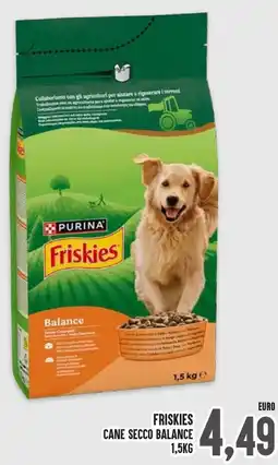 Al Discount Friskies cane secco balance offerta