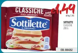 Carico Cash & Carry Sottilette classiche offerta