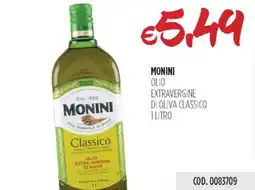 Carico Cash & Carry Monini olio extravergine di oliva classico offerta