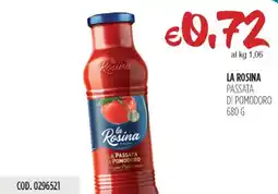Carico Cash & Carry La rosina passata di pomodoro offerta