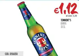 Carico Cash & Carry Tennent's birra offerta