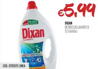 Carico Cash & Carry Dixan detersivo lavatrice offerta