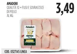 Carico Cash & Carry Amadori qualità 10+fusi e sovracosce di pollo offerta