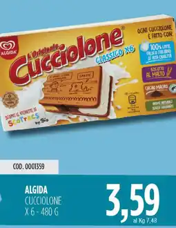 Carico Cash & Carry Algida cucciolone offerta