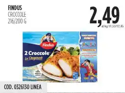 Carico Cash & Carry Findus croccole offerta