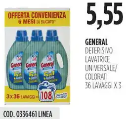 Carico Cash & Carry General deterisivo lavatrice universale/ colorati offerta