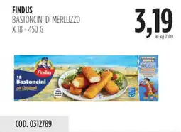Carico Cash & Carry Findus bastoncini di merluzzo offerta