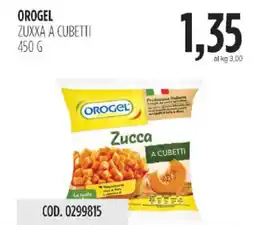 Carico Cash & Carry Orogel zuxxa a cubetti offerta