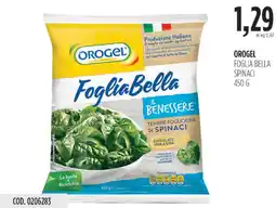Carico Cash & Carry Orogel foglia bella spinaci offerta