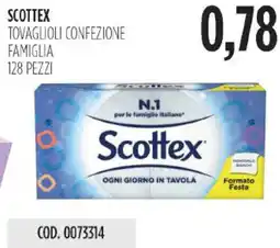 Carico Cash & Carry Scottex tovaglioli confezione famiglia offerta