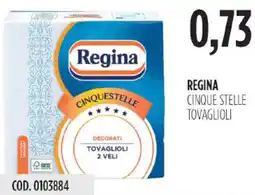 Carico Cash & Carry Regina cinque stelle tovaglioli offerta