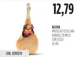 Carico Cash & Carry Alcisa prosciutto di san daniele 18 mesi con osso offerta