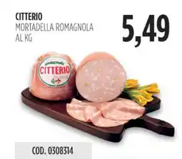 Carico Cash & Carry Citterio mortadella romagnola offerta