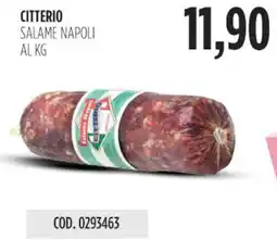 Carico Cash & Carry Citterio salame napoli offerta