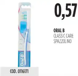 Carico Cash & Carry Oral b classic care spazzolino offerta