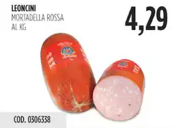 Carico Cash & Carry Leoncini mortadella rossa offerta