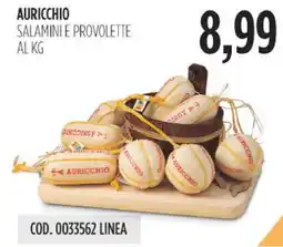 Carico Cash & Carry Auricchio salamini e provolette offerta