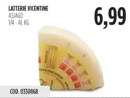 Carico Cash & Carry Latterie vicentine asiago 1/4 offerta