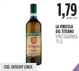Carico Cash & Carry La vinicola del titerno vino solopaca offerta