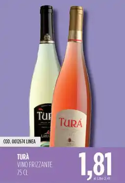 Carico Cash & Carry Turà vino frizzante offerta