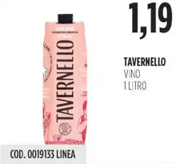 Carico Cash & Carry Tavernello vino offerta
