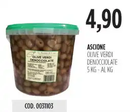 Carico Cash & Carry Ascione olive verdi denocciolate offerta