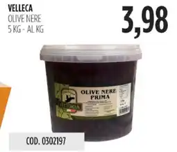 Carico Cash & Carry Velleca olive nere offerta
