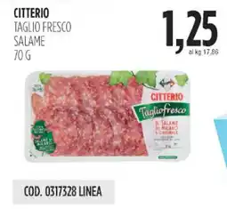 Carico Cash & Carry Citterio taglio fresco salame offerta