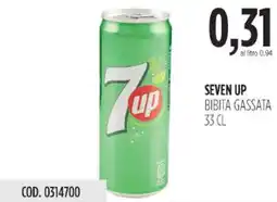 Carico Cash & Carry Seven up bibita gassata offerta