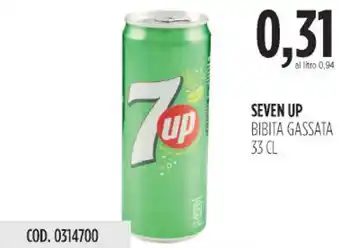 Carico Cash & Carry Seven up bibita gassata offerta