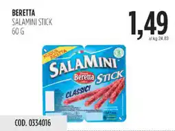 Carico Cash & Carry Beretta salamini stick offerta