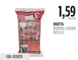 Carico Cash & Carry Beretta wurstel classico offerta