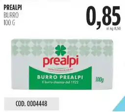 Carico Cash & Carry Prealpi burro offerta