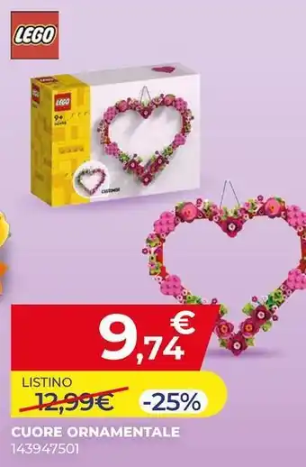 Lego cuore ornamentale 143947501
