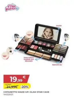 Toys Center Miss fashion cofanetto make-up: glam star case 144325101 offerta
