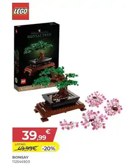 Toys Center Lego bonsay 112544903 offerta