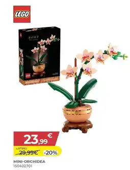 Toys Center Lego mini-orchidea 150402701 offerta