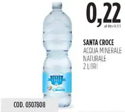 Carico Cash & Carry Santa croce acqua minerale naturale offerta