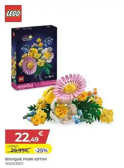 Toys Center Lego bouque fiori estivi 150402901 offerta