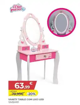 Toys Center Miss fashion vanity table con luci led 124324101 offerta