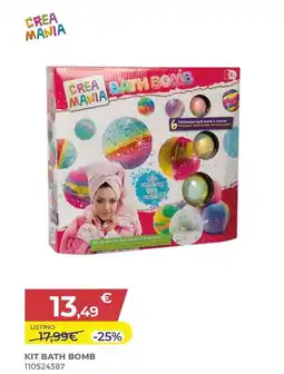 Toys Center Crea mania kit bath bomb 110524387 offerta