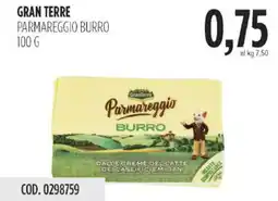 Carico Cash & Carry Gran terre parmareggio burro offerta