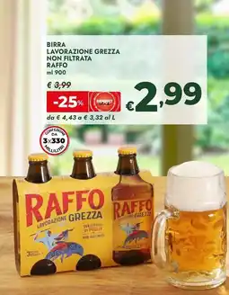 Bennet Birra lavorazione grezza non filtrata RAFFO offerta