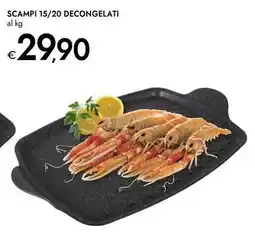 Bennet Scampi 15/20 decongelati offerta