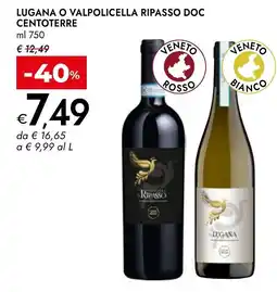 Bennet Lugana o valpolicella ripasso doc centoterre offerta